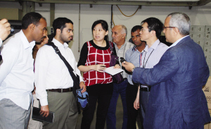 阿拉伯國(guó)家聯(lián)合記者團(tuán)來(lái)太采訪(fǎng)