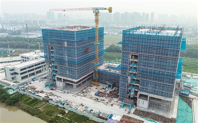 硅酸鹽所新建項(xiàng)目拔節(jié)生長