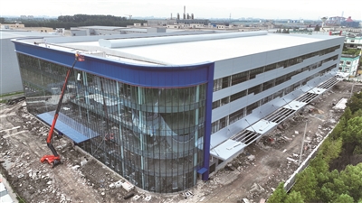 天瀚光電新建項(xiàng)目即將完工