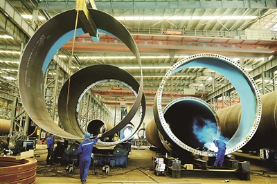 風(fēng)電塔筒產(chǎn)銷兩旺